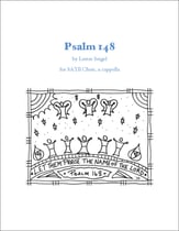 Psalm 148 SATB choral sheet music cover